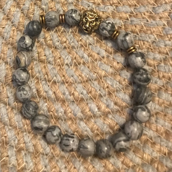 Tigers Eye & Lava Rock Stone Essential Oil Diffusing Bracelets | Meditation - Picture 3 of 10